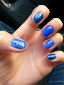 Doctor Who nails have nothing to do with this update.