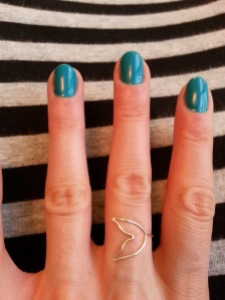 Mermaid tail ring from Juliana <3
